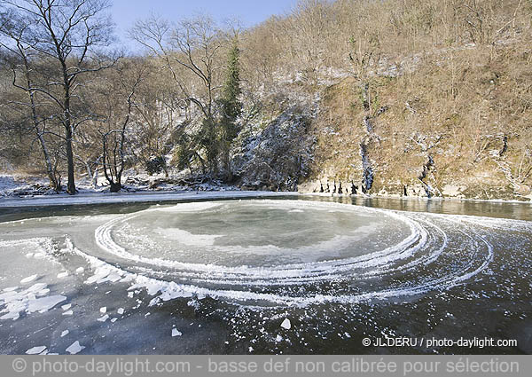 Ourthe en hiver